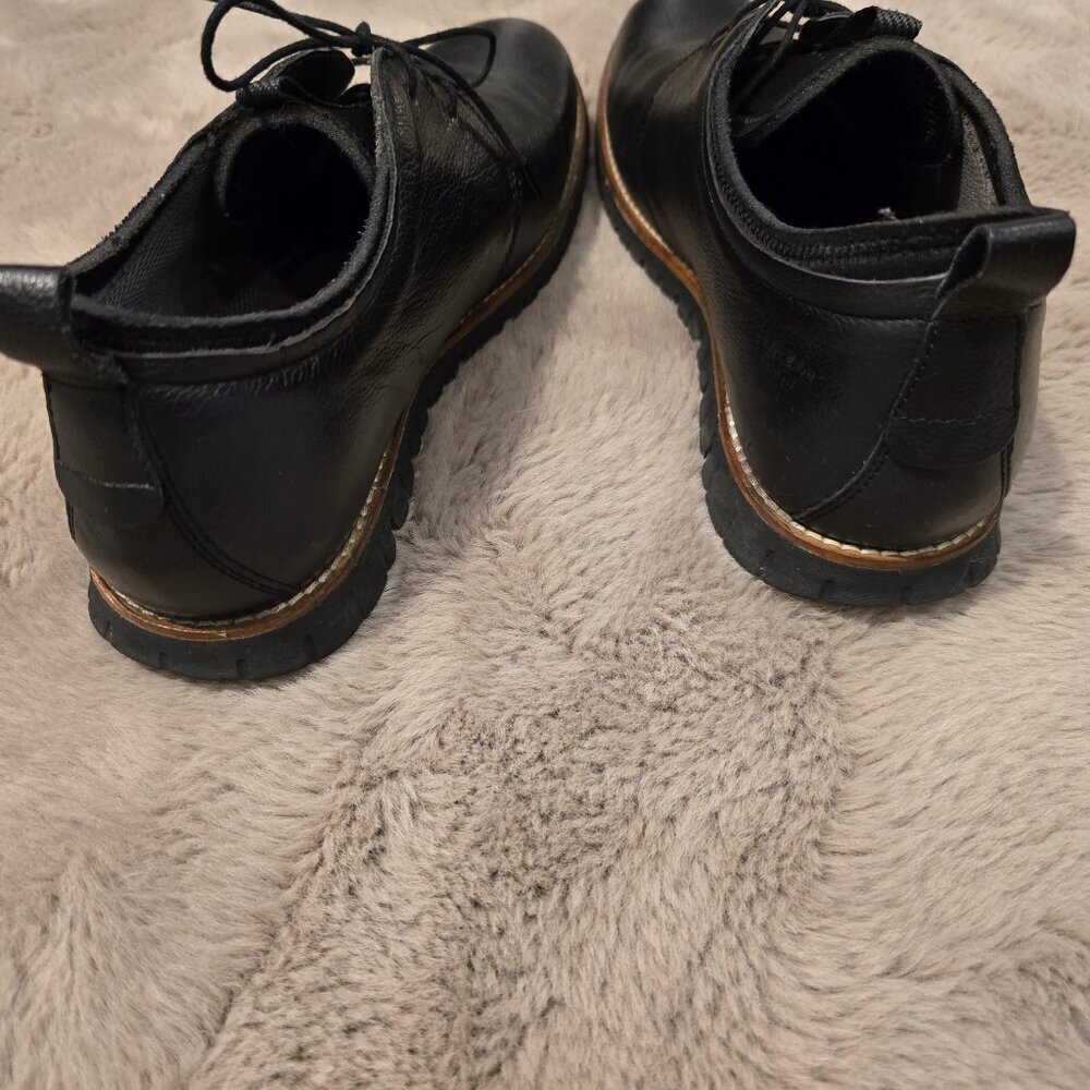 Hush Puppies men black US9 Oxford style - Picture 6 of 7